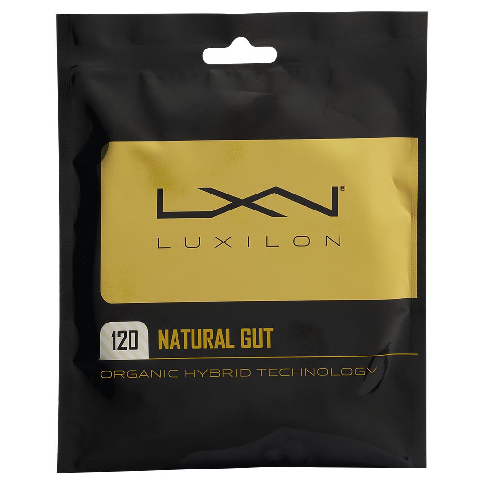 Luxilon Natural Gut 120 12.2 M Tennis Single String Golden 1.20 mm von Luxilon