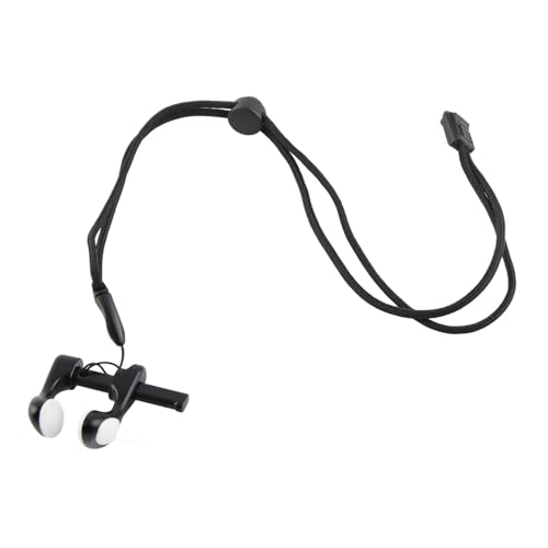 Lybunair Precision – Passende Schwimm-Nasenklammer mit sicherem Halsband für Taucher (Schwarz) von Lybunair