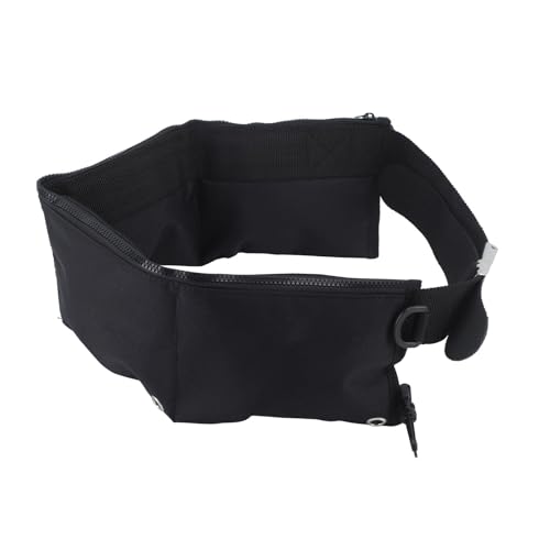 Lybunair Tauchgürtel mit Reißverschluss und sicheren Taschen, passend für verschiedene Taillengrößen zum Schnorcheln und Wassersport von Lybunair