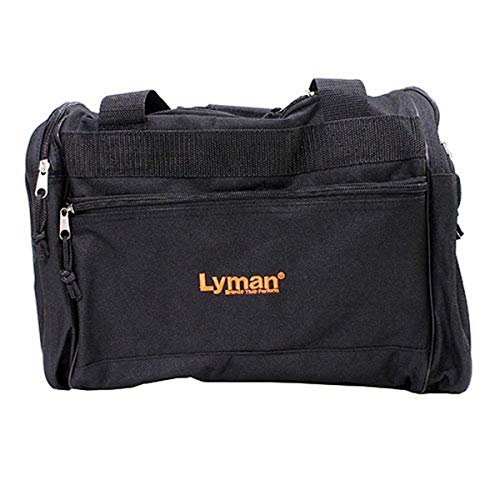 Lyman Handgun Range Bag Schießtasche für Jäger, Erwachsene, Unisex, Schwarz, Einheitsgröße von Lyman