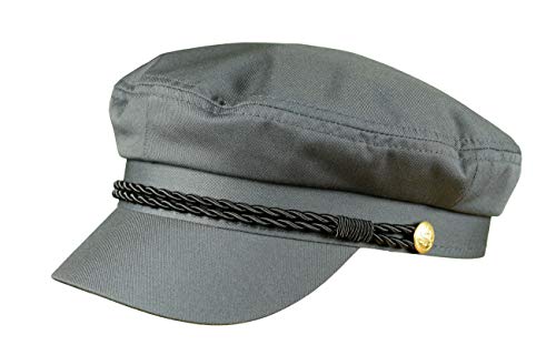 MADSea Elbsegler Gold Edition Schirmkappe Schirmmütze Hut, Farbe:grau, Größe:L von MADSea