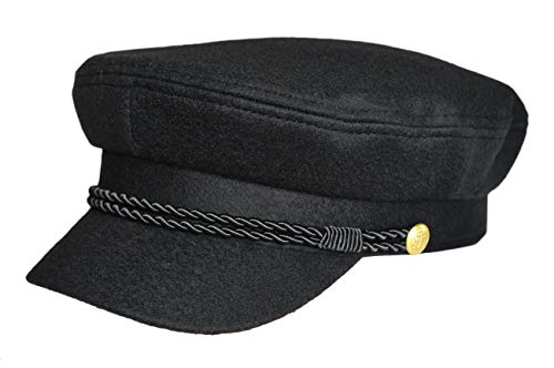 MADSea Elbsegler Gold Edition Tuch Schirmkappe Schirmmütze Hut, Farbe:schwarz, Größe:L von MADSea