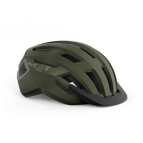 MET Sport Helm Allroad Helmet, Grün (Grün), L von MET