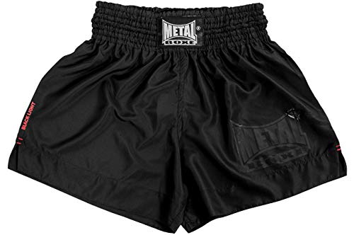 METAL BOXE Herren Boxershort Pantaloncini da Boxe, Schwarz, XL von METAL BOXE