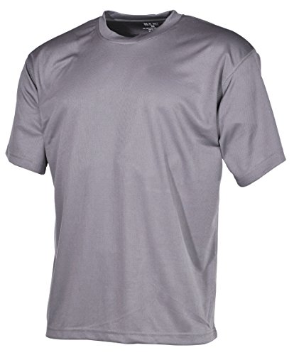 MFH US Army Tactical T-Shirt Taktisches Shirt Tarnschirt Kurzarm Rundhals Herrenshirt (Urban Grau/L) von MFH