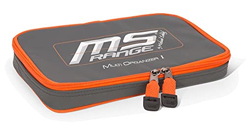 MS-Range Multi Organizer 31 x 18 x 5 cm mit 3 Kunststoffboxen Ködertasche Vorfachtasche von MS-Range