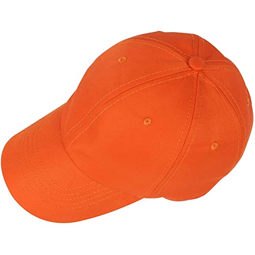 EMF-Erholungshüte Mützen, Universalgröße Strahlenschutz Baseballmütze Baseballmütze, Schutzabschirmung WiFi 5G-Strahlung,Orange von MYENA
