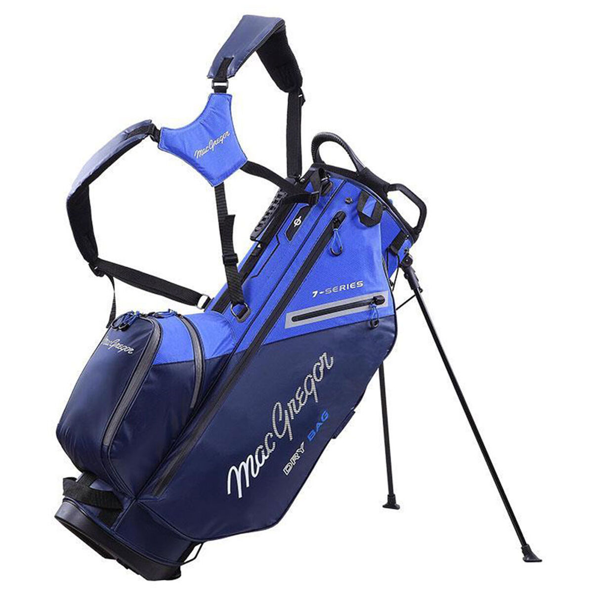 MacGregor Navy Blue 7-Series Water-Resistant Golf Stand Bag, Size: One Size  | American Golf von MacGregor