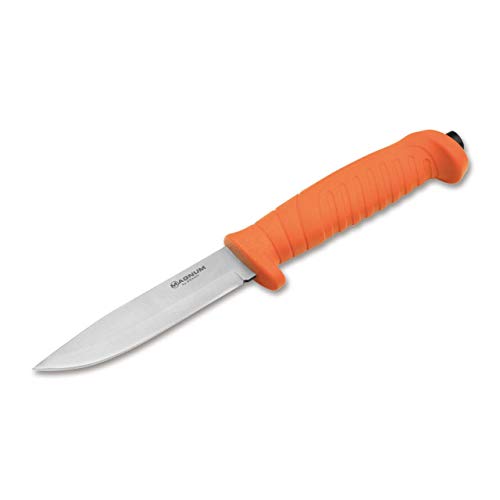 Magnum Unisex – Erwachsene Knivgar SAR Orange feststehendes Messer, Silber, 22,6 cm von Magnum