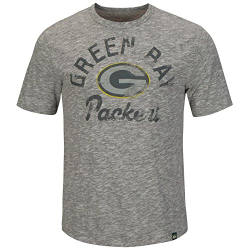 Majestic Athletic NFL Football T-Shirt Green Bay Packers Classic Logo Hyper Vintage (S) von Majestic Athletic