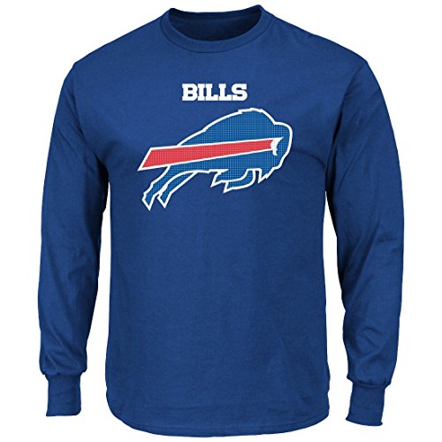 Majestic NFL Football Shirt Buffalo Bills Langarm Critical Victory Long Sleeve (S) von Majestic Athletic