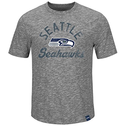 Seattle Seahawks Hyper Classic NFL Slub T-Shirt - Size X-Large von Majestic
