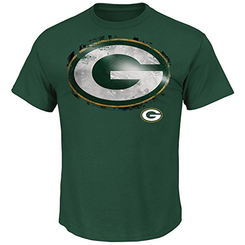 Majestic Athletic NFL Football Green Bay Packers T-Shirt Trikot Line to Gain LTG (S) von Majestic