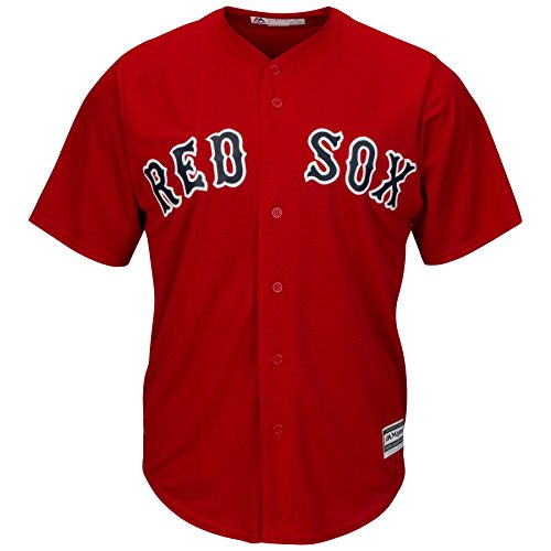 Majestic Boston Red Sox Cool Base MLB Trikot Alternate Rot XL von Majestic