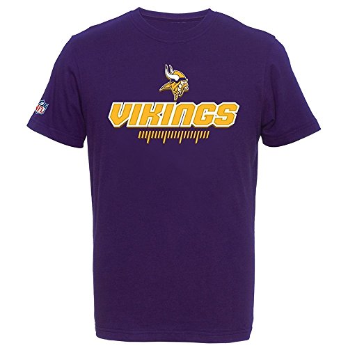 Majestic Minnesota Vikings Fanwear NFL T-Shirt Lila S von Majestic