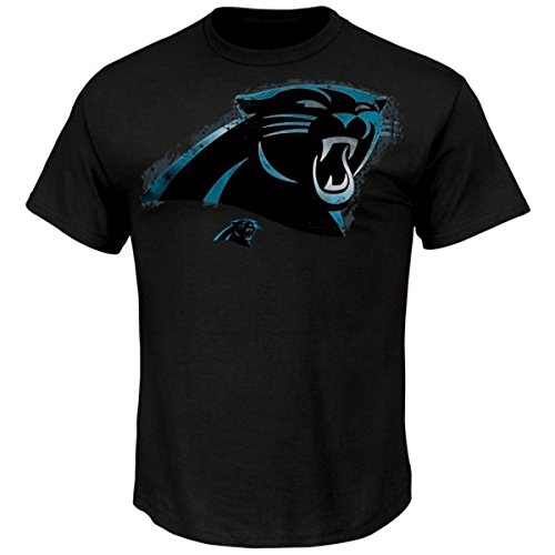 Majestic NFL Football T-Shirt Carolina Panthers Line to Gain LTG (XL) von Majestic