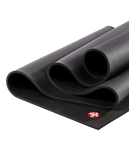 Manduka PRO® Yoga and Pilates Mat - Black (180cm x 66cm x 6mm) von Manduka