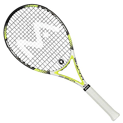 MANTIS Unisex-Tennisschläger TSR503G3 250 Cs Iii weiß und gelb, 68,6 cm von Mantis