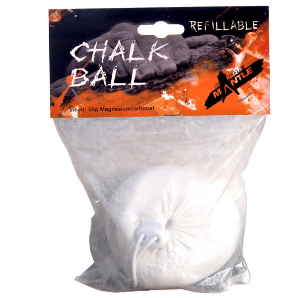 Mantle - Chalk Ball Refillable - Chalk Gr 55 g von Mantle