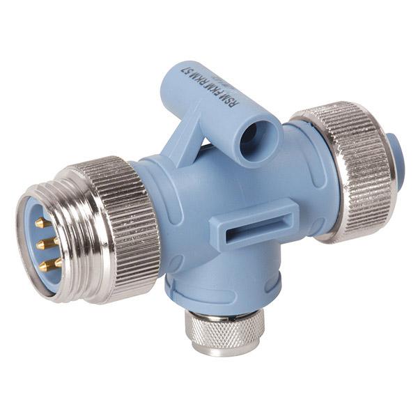 Maretron Mini Micro Tee Connector Blau von Maretron