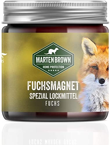 Martenbrown® Fuchslockmittel 250ml - Natürliches Lockmittel für effektive Jagden und Beobachtungen I (55,96€ / L) von Martenbrown