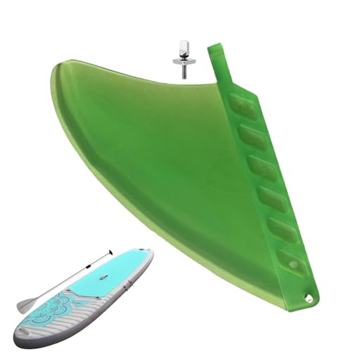 Maseyivi Paddle Board Fin,Longboard Center Fin - Biegbare Paddleboard-Surfflossen Slide Surfboard-Flossen - Praktisches Surfzubehör Longboard Fin Stand Up Paddle Board Fin mit Schrauben von Maseyivi