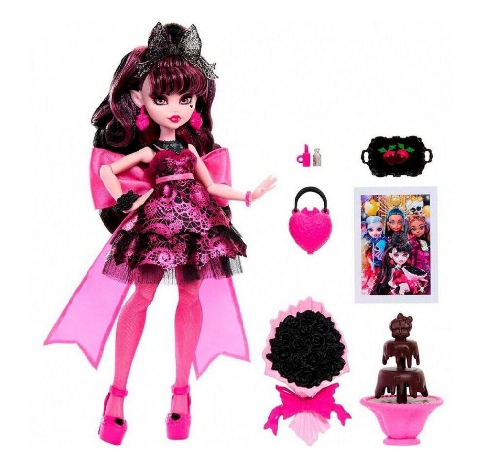 Mattel® Anziehpuppe Monster High Monster Ball Draculaura Modepuppe von Mattel®