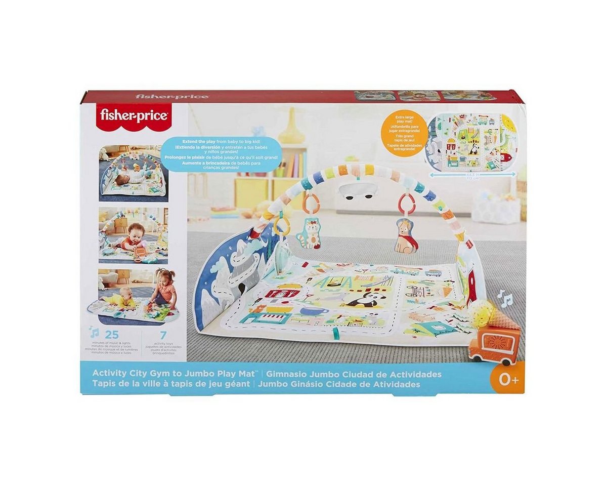 Mattel® Spielbogen Mattel GRV42 - Fisher-Price - Spieldecke mit Licht, Sound und Zubehör von Mattel®