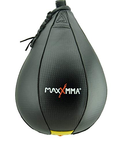 MaxxMMA Boxbirne, Speedball zum Aufhängen, Punching Ball, Boxing Speed Bag, Geschwindigkeit Ball Boxen Trainingsgeräte, Gym, Fitness von MaxxMMA