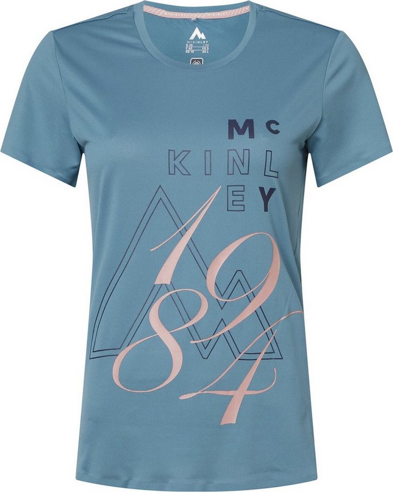 McKINLEY Kurzarmshirt Da.-T-Shirt Piper II W BLUE DARK von McKINLEY