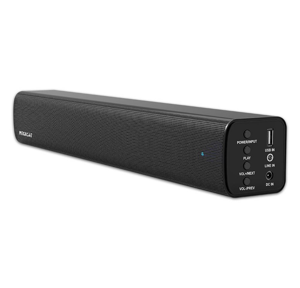 Megasat Klangwunder V 5 Bluetooth Lautsprecher Soundbar für TV 2x15W Soundbar von Megasat