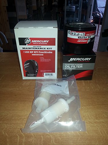 Mercury Maintenance Kit 150 PS Fourstroke & EFI 100 Stunden Wartungsset von Mercury