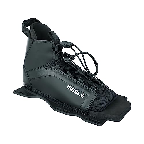 Mesle Wasser-Ski Bindung B6.2, Slalom Mono-Ski Bindung, Front-Boot, One-Size, schwarz von Mesle