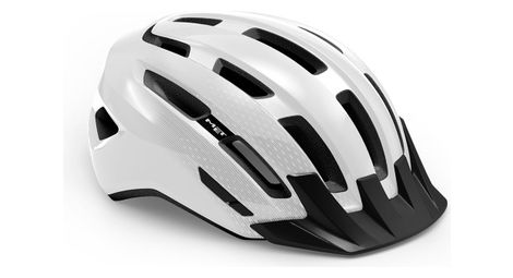 erfullte downtown helmet glossy white von Met