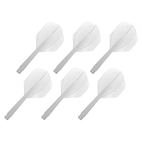 MiOYOOW 6 Stück Integration Dart Shaft Flights,Licht Tragbar Dart Pins Zubehör Starke Flexibilität Dart Schäfte Flights mit Gewindedurchmesser 6mm für Outdoor Spiele von MiOYOOW