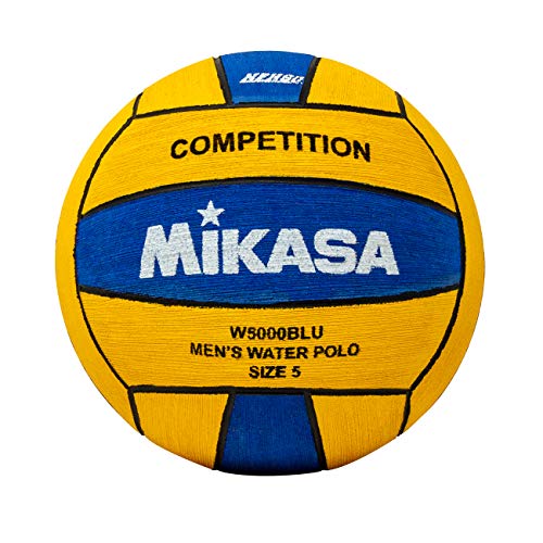 Mikasa W5000BLU Wettkampf-Spielball, blau/gelb, Größe 5 von Mikasa