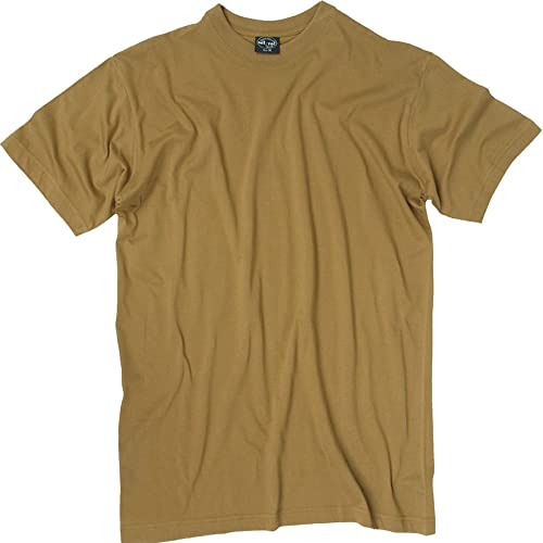 Mil-Tec Herren T-shirt-11011005 T-Shirt, Coyote, S EU von Mil-Tec