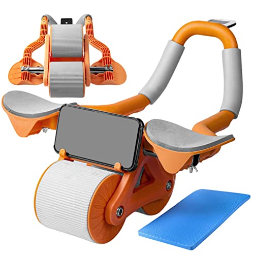 Plank AB Roller Wheel für Core Trainer | Automatisches Rebound Bauchrad | Bauchmuskel Roller Bauchtrainer Trainingsgeräte | AB Roller Wheels Fitnesszubehör Trainieren zu Hause von Moslalo