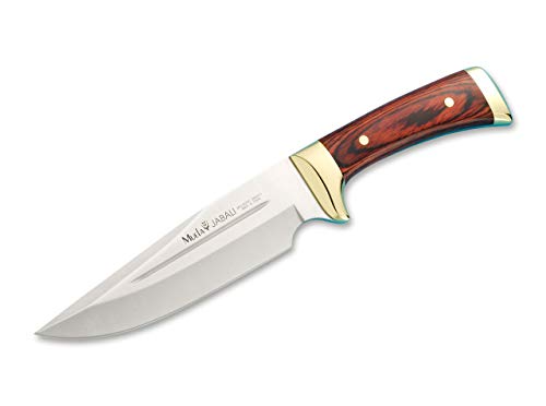 Muela Unisex – Erwachsene Jabali-17R Coral Wood Feststehendes Messer, Braun, 29.8 von Muela