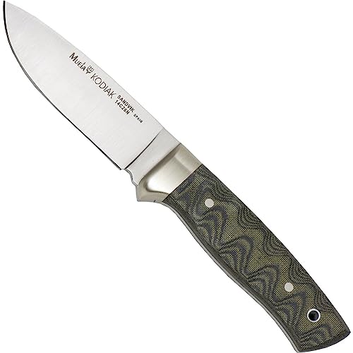 Muela Unisex – Erwachsene Messer Kodiak Micarta, Silber, one Size von Muela