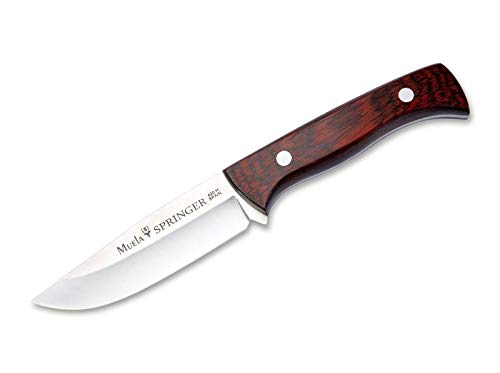 Muela Unisex – Erwachsene Springer-11R feststehendes Messer, Silber, 23 cm von Muela