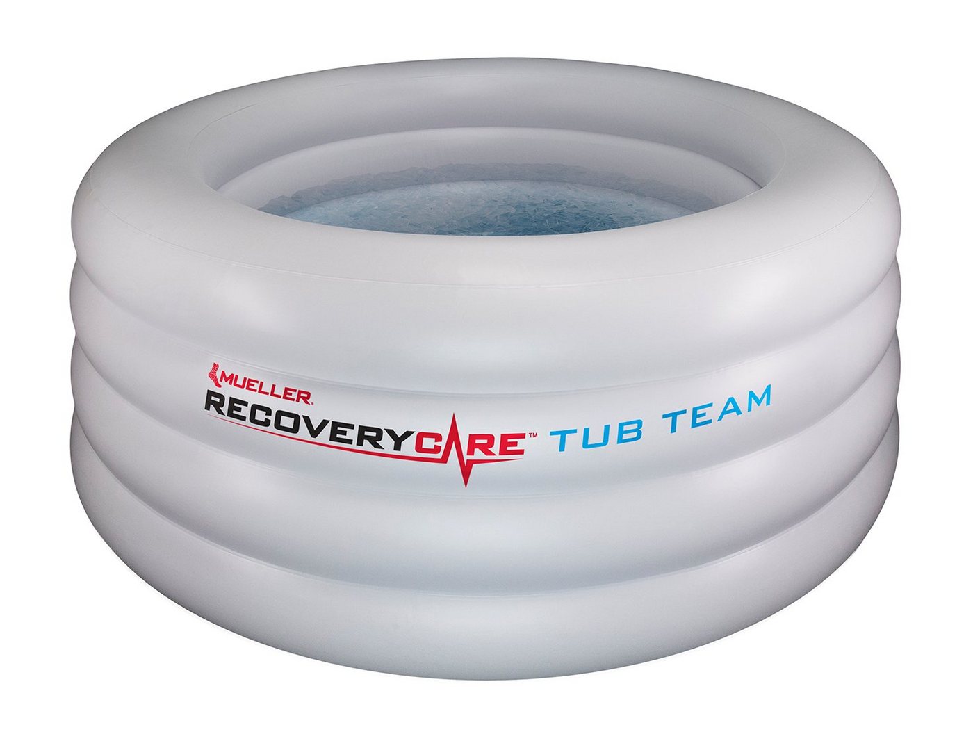 Mueller Sports Medicine Pool Recovery Care Team Tub, mit aufladbarer Luftpumpe, Mesh-Tragetasche und Reperatur-Kit von Mueller Sports Medicine