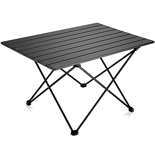 Mukudlt Tragbarer Faltbarer Tisch im Freien Aluminium Camping Picknick Wandern Angeln Picknick ZubehöR Klapptisch im Freien von Mukudlt