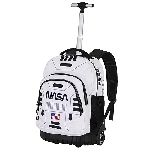NASA Spaceship-FAN GTS Trolley-Rucksack, Weiß von NASA