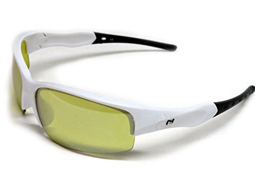 NAVIGATOR PYTON Sport- u. Freizeitbrille, Wechselgläser auch geeignet als Fahrrad- Ski- und Motorradbrille, mit UV400 Standard (Sonnenbrille) und rutschfesten Silikonbügeln für Laufsport/Laufbrille von NAVIGATOR