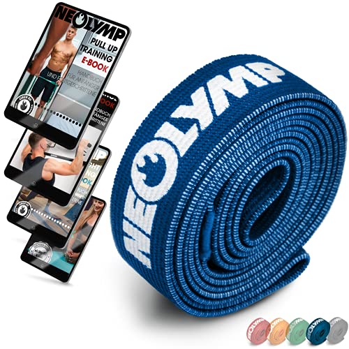 NEOLYMP Premium Fitnessbänder aus Baumwolle mit Fitness E-Book - waschbare Resistance Bands, Widerstandsbänder, Gymnastikband, Fitnessband, Trainingsbänder von NEOLYMP