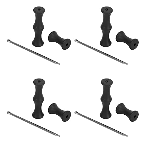 Naroote Bowstring Saver Fingerschutz, Bogensehnen-Fingerschutz, Quickshot, weiches Silikon zum Schießen (schwarz) von Naroote