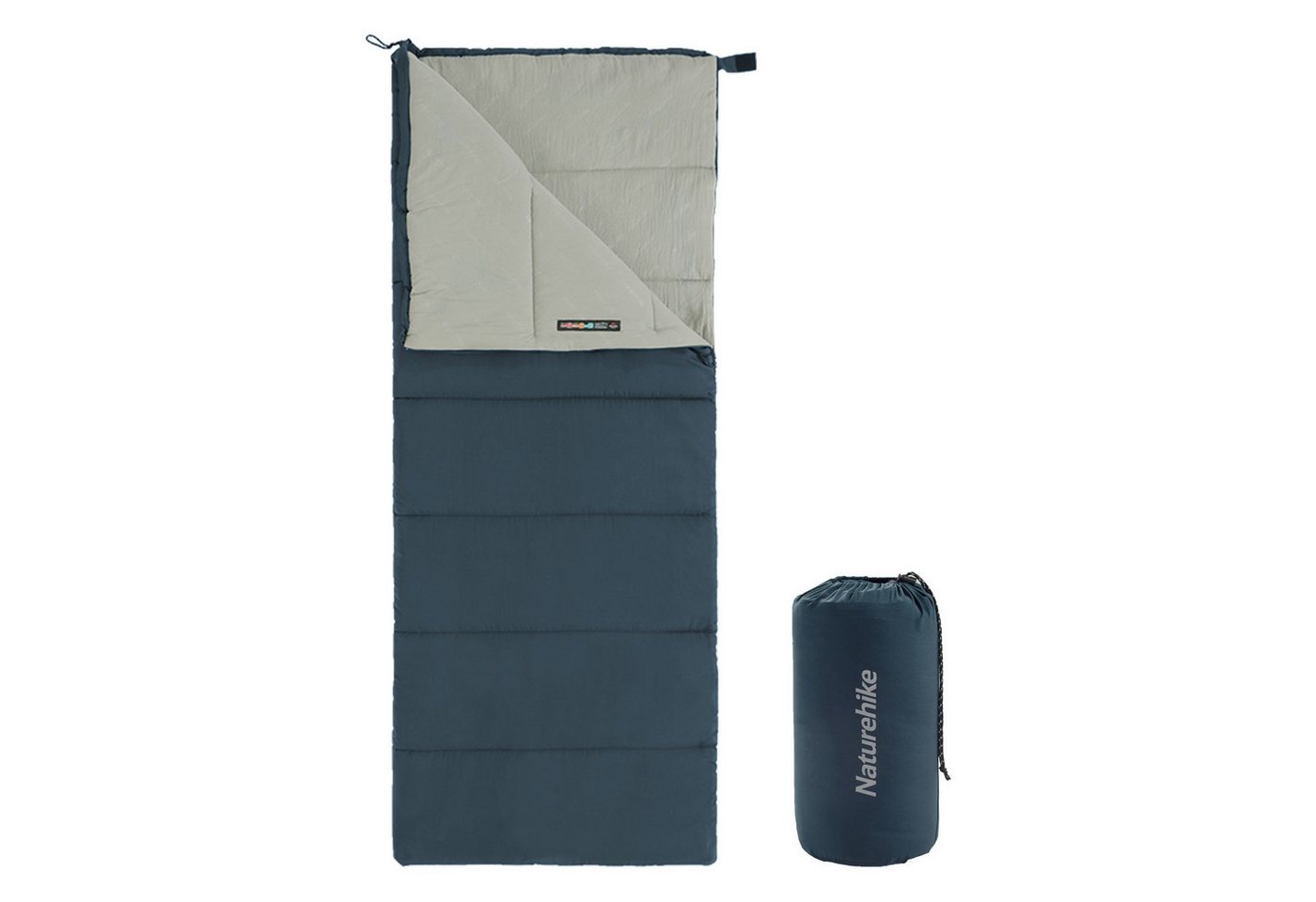 Naturehike Schlafsack 190 x 75 cm, für Erwachsene, Leicht Rechteckig Spleißbar, 3 Jahreszeiten für Outdoor Camping, Wandern von Naturehike