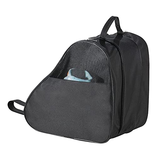 Naugan Schlittschuhtasche, Schlittschuhtasche mit Verstellbarem Schultergurt für Mädchen und Erwachsene Outdoor Skate Tasche von Naugan