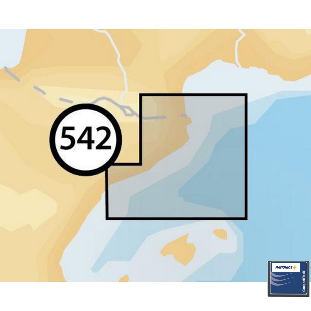 Navionics Navionics+ Small Cf Barcelona Map Blau von Navionics